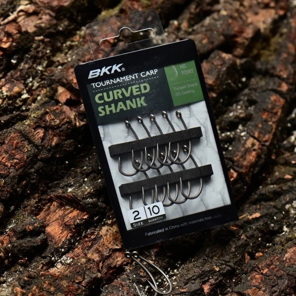 BKK Curved Shank Karperhaak (10pcs)