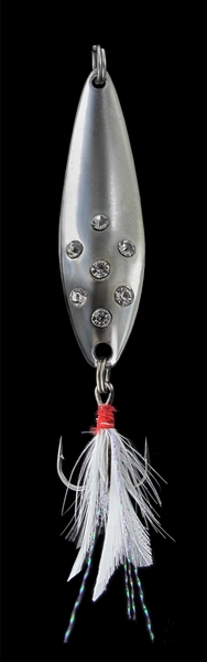 Błystka Wahadłowa Jenzi Phantom-F Blinker Diamond M (9g) - Silver/Silver