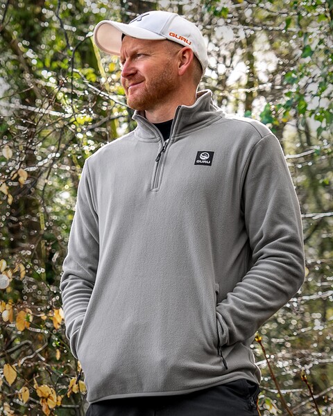 Guru 1/4 Zip Fleece Grey 