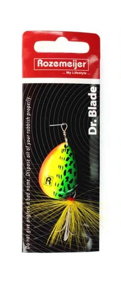 Rozemeijer Dr. Blade #4 Spinner (5g) - Speckled Fire Tiger