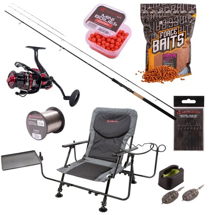 Ultimate Complete Feeder Chair Fishing Set