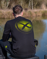 Matrix Large Fade Logo T-Shirt Black/Lime