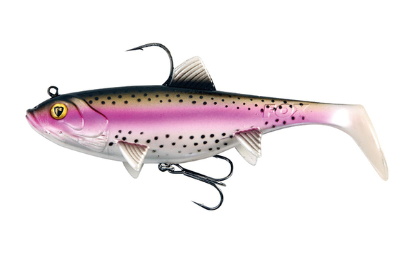 Fox Rage Replicant Wobble Legend Colours Swimbait 14cm (55g) - UV Rainbow Trout