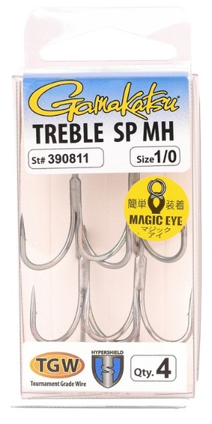 Kotwiczki Gamakatsu Treble SP MH Hyper Corrosion Protected  - #1/0