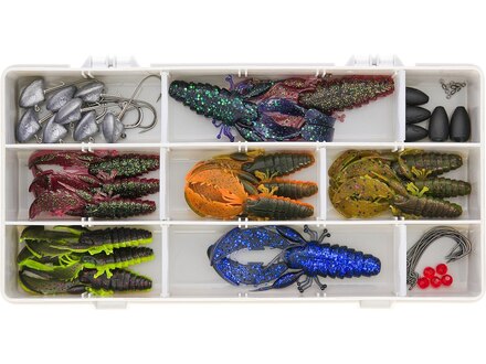 Westin CreCraw Box Kunstaas Set (44-delig)