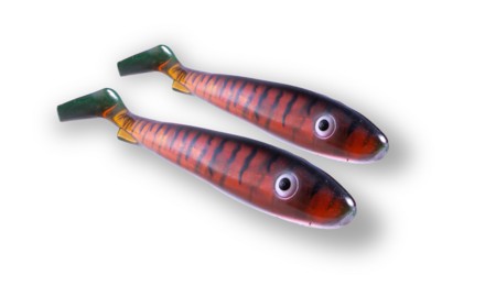 Svartzonker Big McRubber Flash Burbot 25cm (2 pieces)