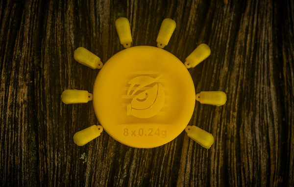 Pole Position Tungsta Corn Shot On The Hook (8pcs)