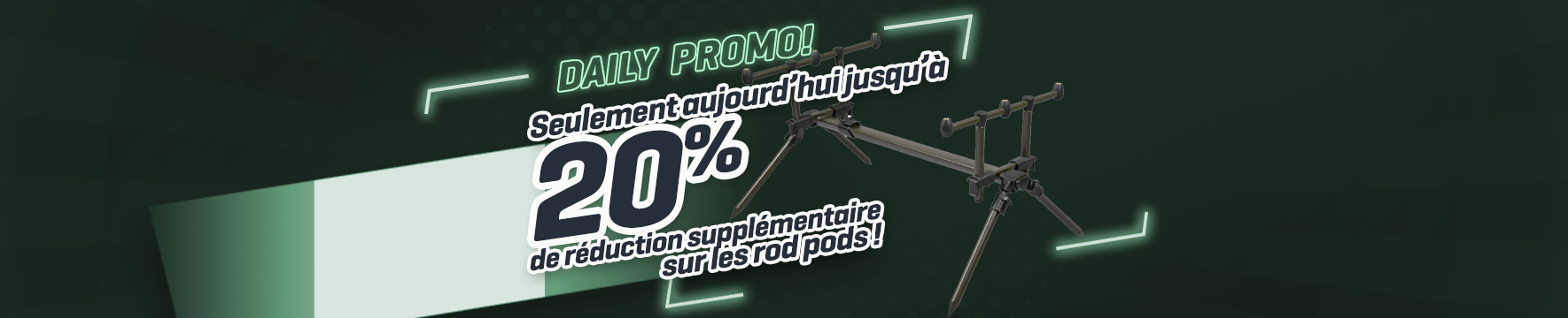 Topbanner: Tot 20% Rodpods