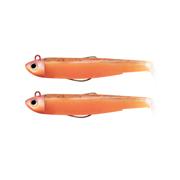 Fiiish Black Minnow Double Combo Search Orange Glow Shad 105mm (12g) (2 pcs)