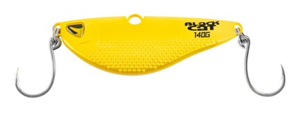 Black Cat Heavy Vibe V Lure Yellow Meerval Kunstaas 12cm (140g)