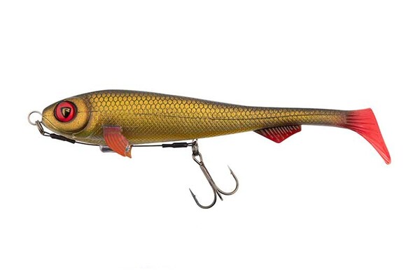 Fox Rage Super Slick Shad Loaded 18cm (49g) - UV Golden Prey