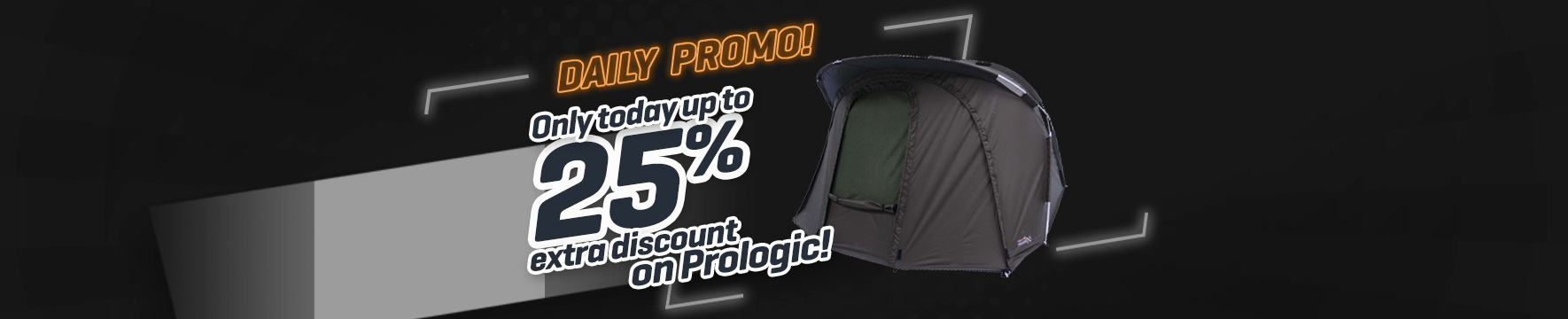 Topbanner: Tot 25% Prologic