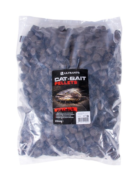 Ultimate CAT-BAIT Halibut Pellets para Siluro 20mm (2 kg) (Preperforados)