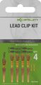 Korum Smokescreen Lead Clip Kit (4 Stuks)