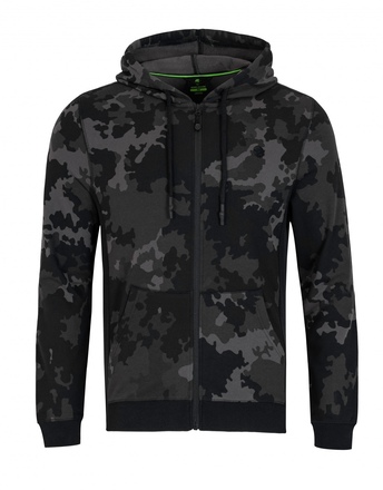 Korda Zip Hoodie Black Kamo