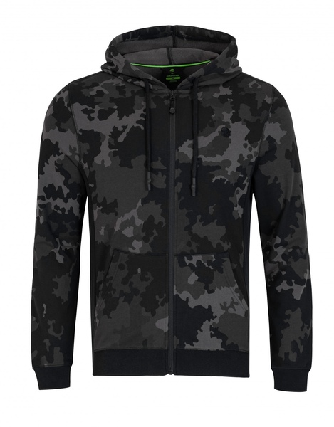 Korda Zip Hoodie Black Kamo