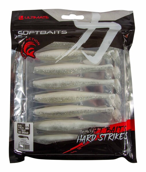 Ultimate EZ Shad 12cm (8 pieces) - Pearl Pepper