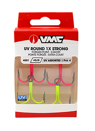 VMC UV Round 1X 4551 Assort Dreggen (4 Stuks)