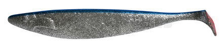 ShadXperts Megalodon 12" Clear Silver-Glitter / Blue