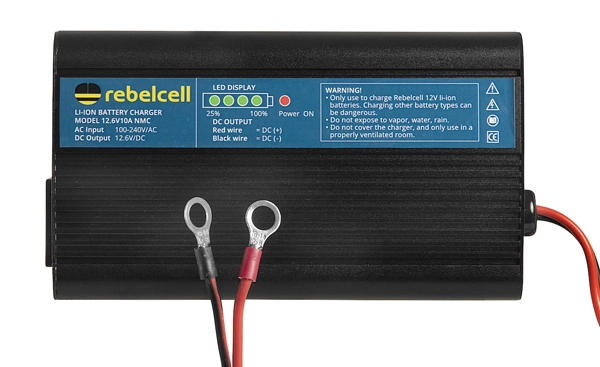 Zenith Lithium accu 12V 40Ah + Rebelcell Li-ion Acculader