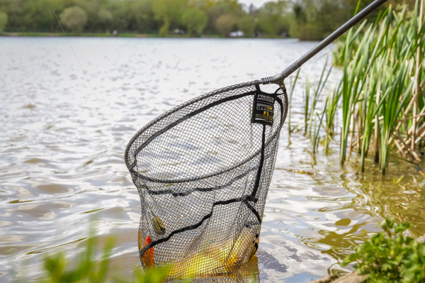 Preston Carbon F1 Latex Landingsnet