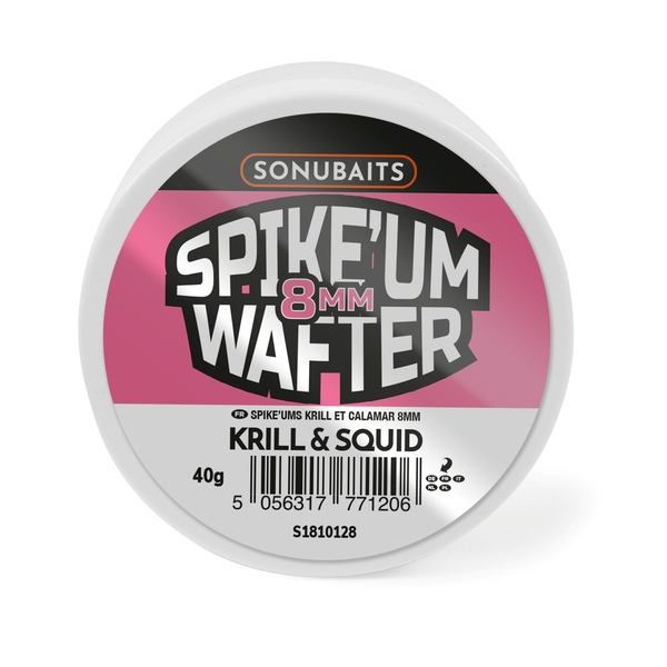 Sonubaits Spike'um Wafters 8 mm (40 g) - Krill & Squid