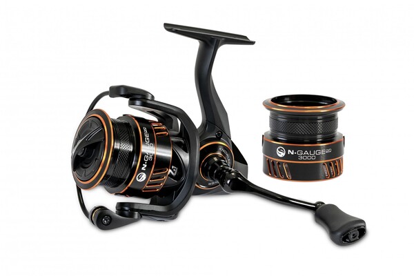 Guru N-Gauge Pro Reel Friedfisch Rolle (inkl. Ersatzspule)