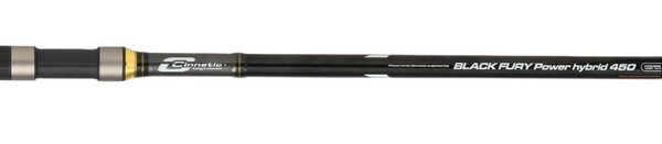Cinnetic Black Fury Power Hybrid XBR Beach Rod 4.5m (120-250g) (3-pieces)