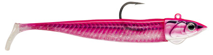 Storm Biscay Minnow Shad Pink Sandeel 9cm (21g) (2 Pieces)