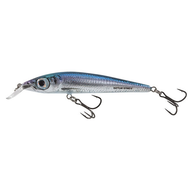 Salmo Rattlin' Sting Suspending Twitchbait 9cm (11g) - Holographic Blue