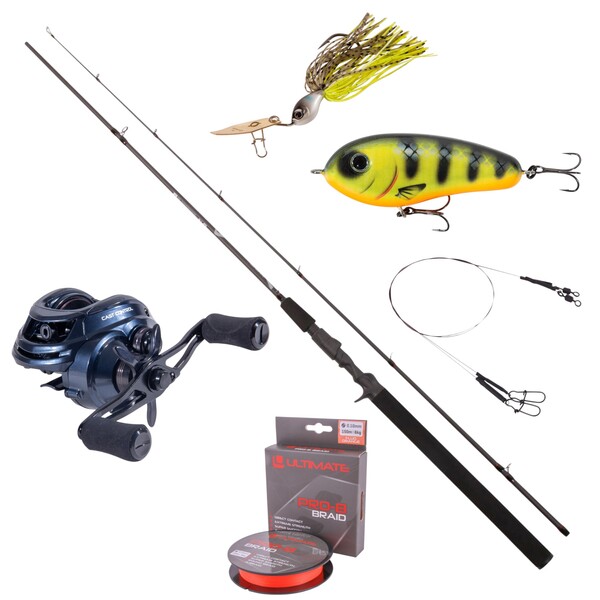 Ultimate Pike Caster Baitcaster Set