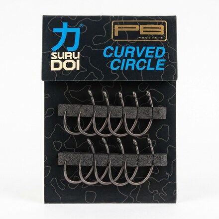 PB Products Surudoi Curved Circle Hook PTFE Karperhaken (10pcs)