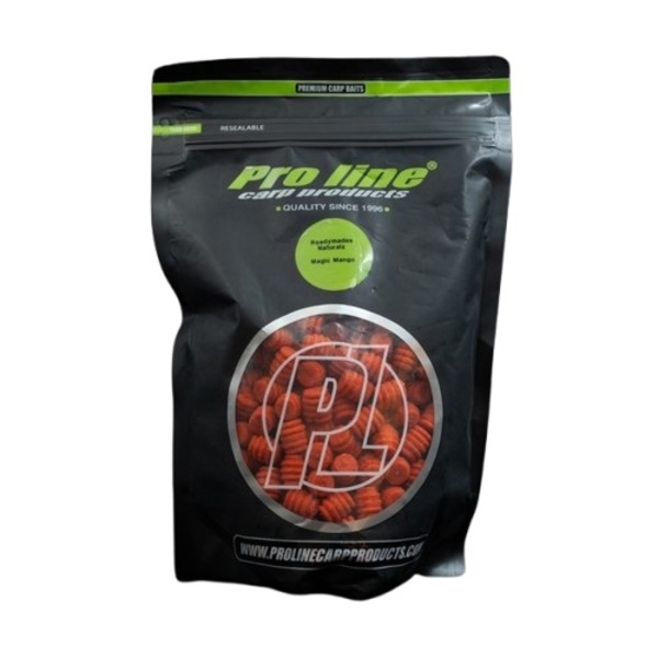 Pro Line Readymades Naturalz Boilies 1kg (Natural and Irregular Shape) - Magic Mango