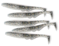 Big Perch Softbait Pack (51 stuks!) - Lucky John MR. Greedy shad 10cm -Grey/Silver