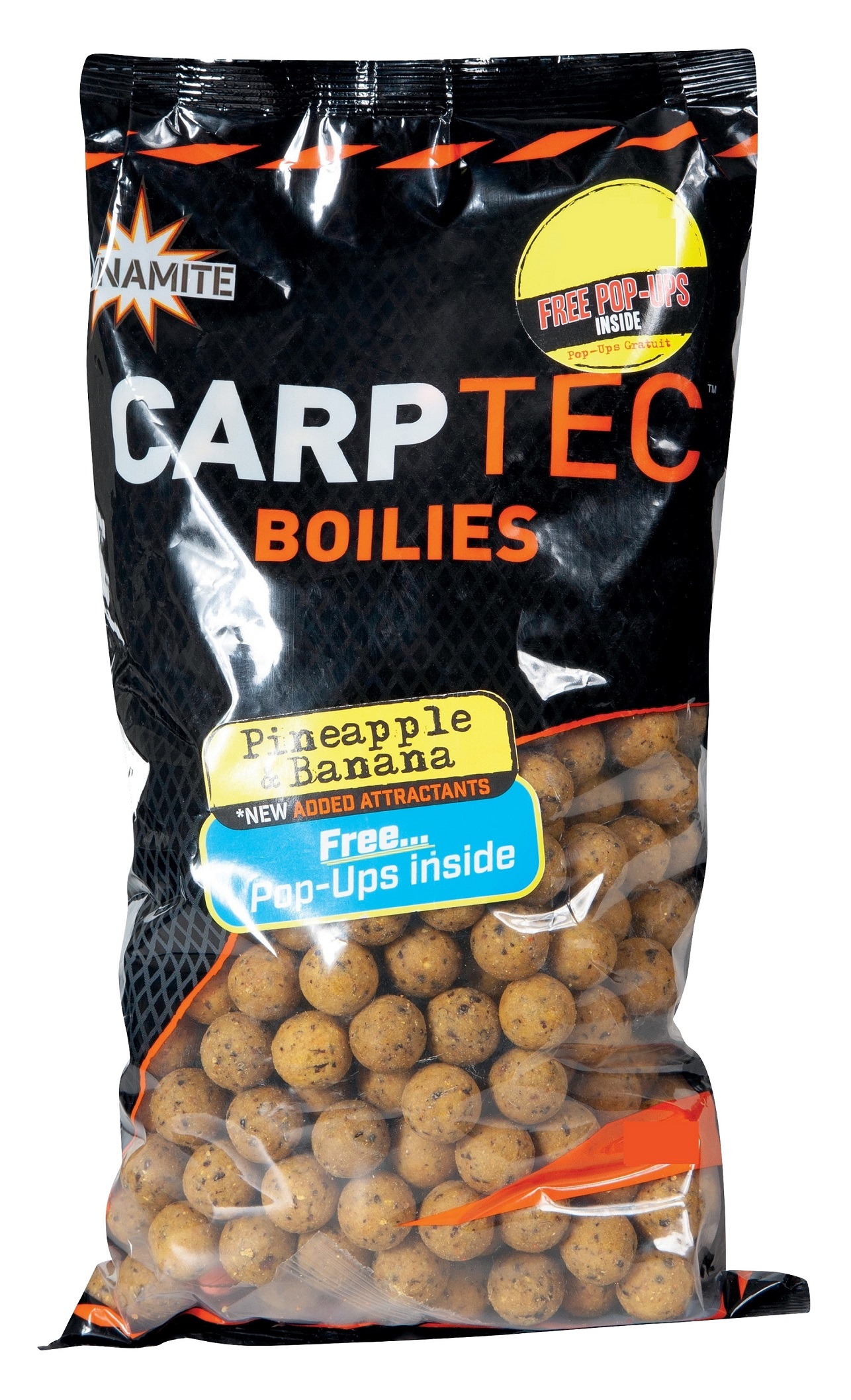 Spod Boilies FIRE (Banana Mega Fruits) 20 Mm-S-Line Carp Food - Foto 14