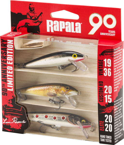 Kit di Esche Artificiali Rapala R90 Floater Small Naturistic (3pz)