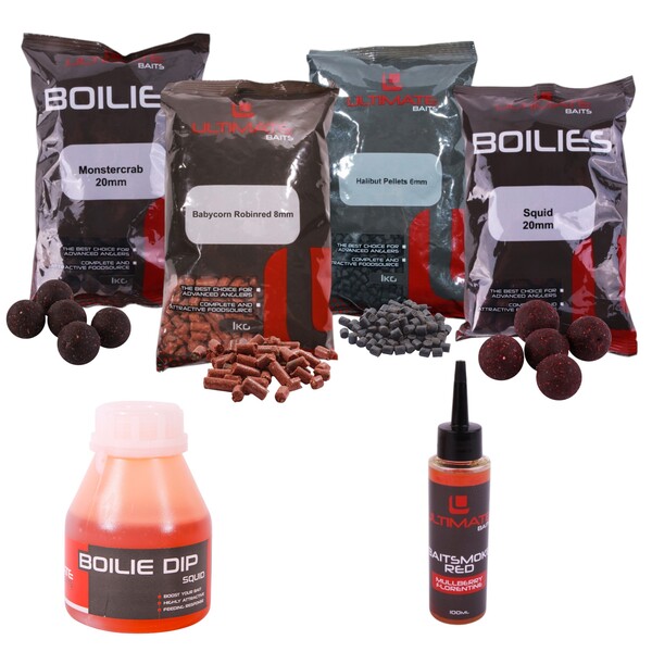 Pack d'appâts automnaux pour Carpe Ultimate Baits