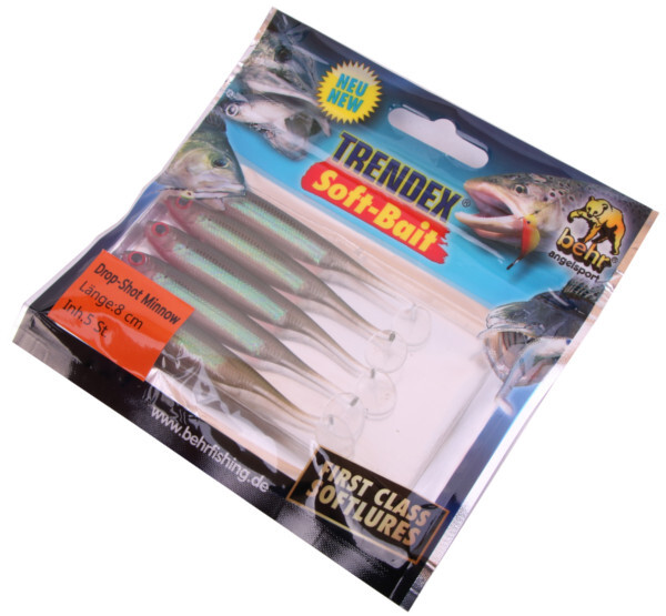 Trendex Drop-Shot Minnow (keuze uit 8 opties) - Kleur 4