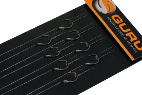 Guru XS Carp Pole Spade Rigs Barbless Onderlijnen 15cm (8pcs)