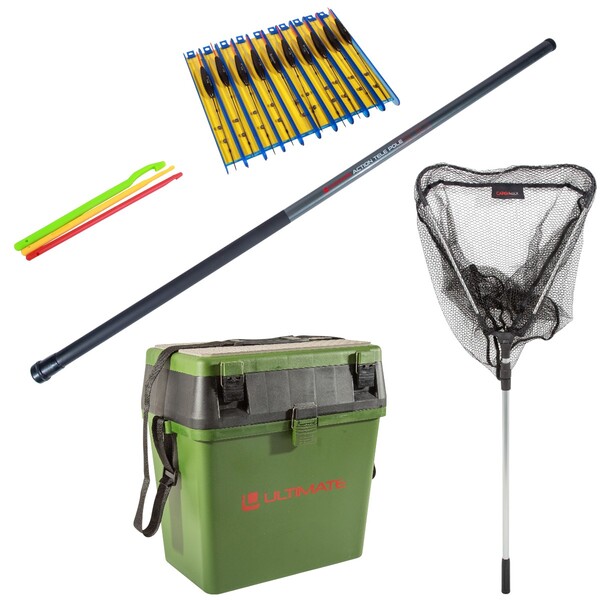 Ultimate Coarse Fishing Set Caja Asiento
