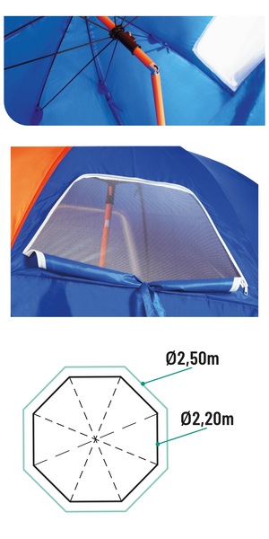 Colmic Beach Umbrella