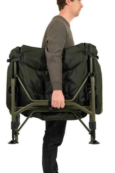 Sedia da Pesca alla Carpa Solar Worldwide Couch 