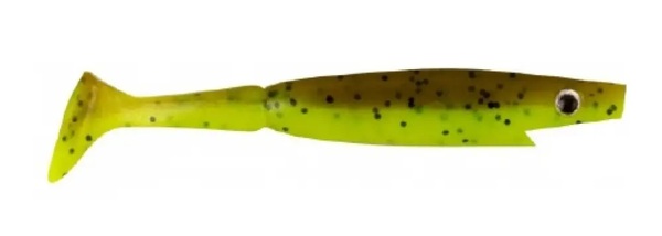Strike Pro Piglet Shad 10cm 7g (6 stuks) - Phosphor Shad