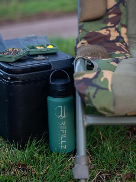 Refillz Pro X Bottle Rubberpainted Pure Green (720ml)