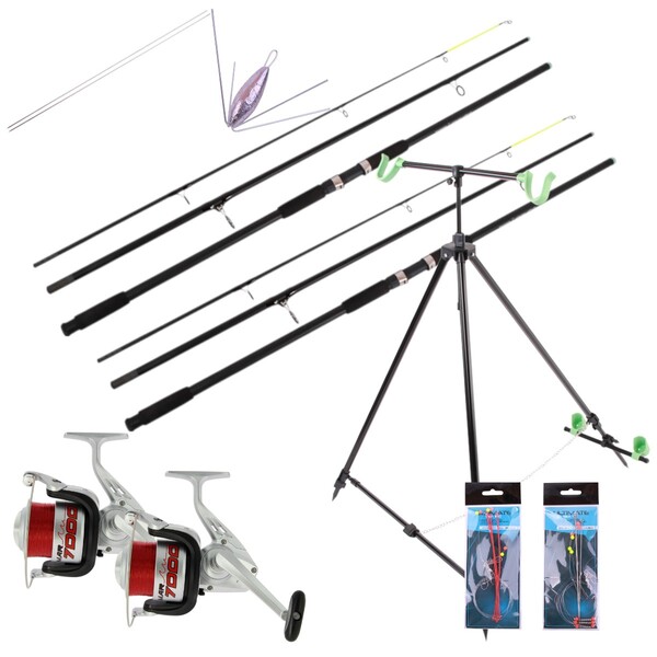 NGT Oceancast Beachcaster Set