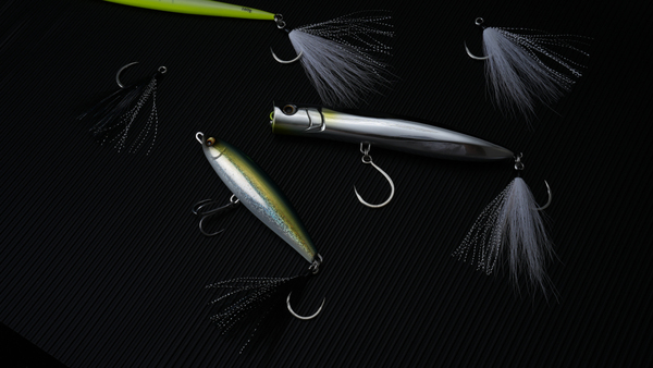 Haczyki Morskie BKK Lone Diablo BT White Bucktail (2 sztuki)