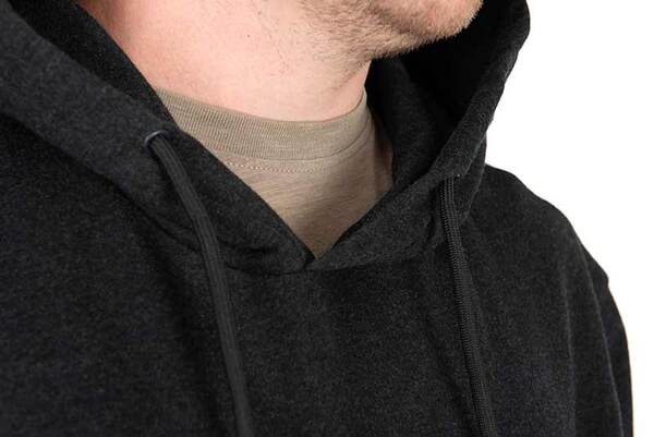 Spomb Black Marl Hoodie Pullover