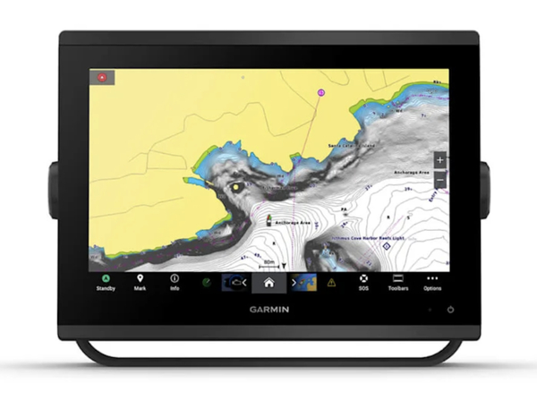 Garmin GPSMAP 1223xsv Kartenplotter Echolot mit weltweiter Basiskarte (12 Zoll) (Ohne Geber)
