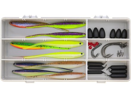 Westin Zander Box Dropshot + Texas & Carolina (44-delig)