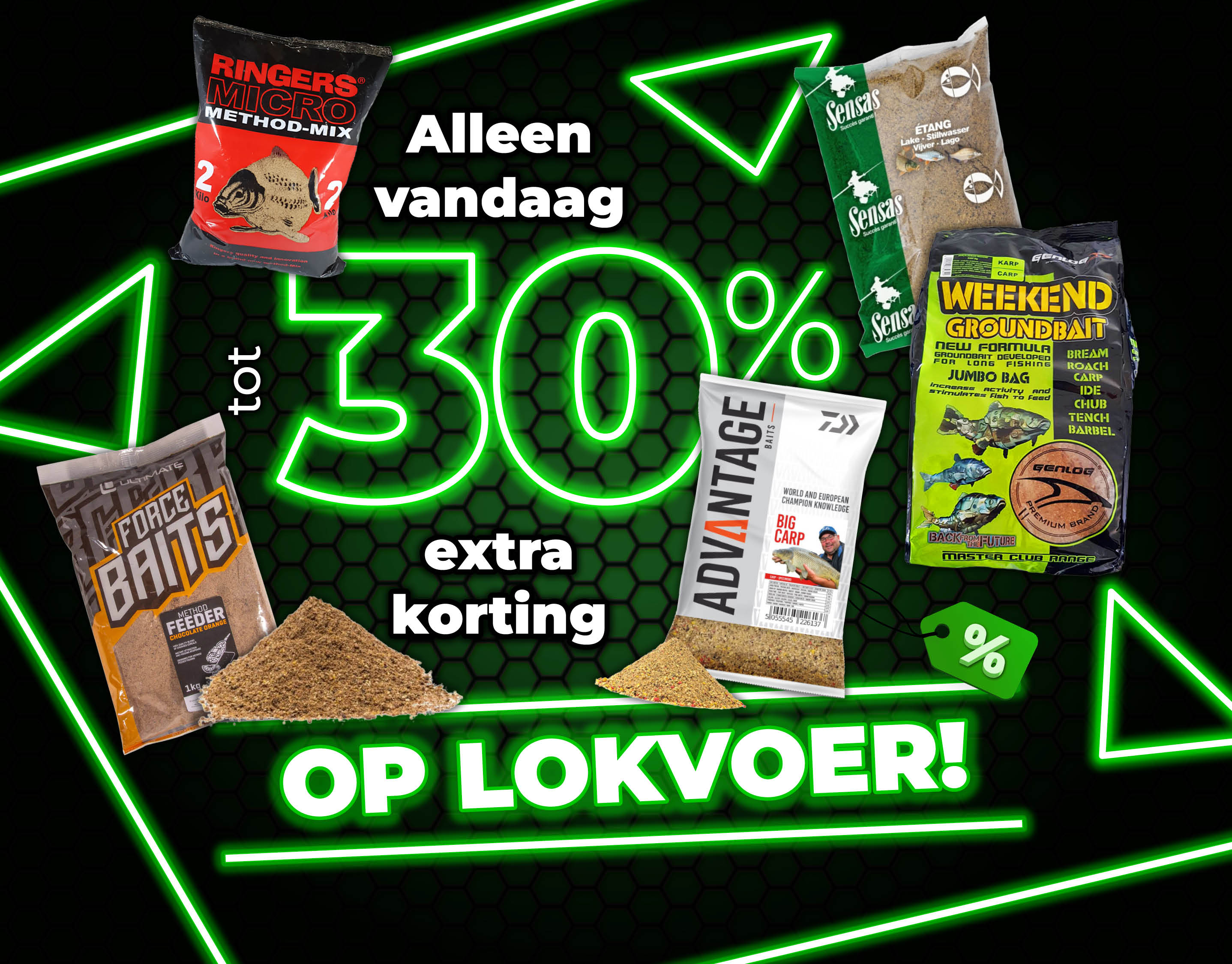 Subbanner: Tot 30% Lokvoer (Groen)